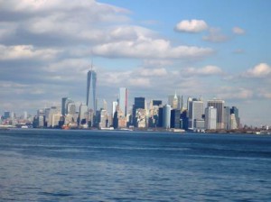 USA-NYC Manhattan Südspitze Schiff