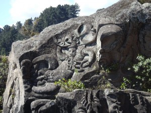 Maori Steinkunst